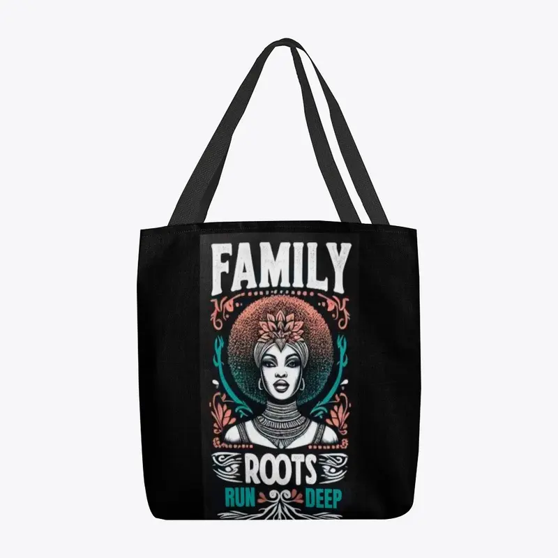 Family Roots Run Deep - African (Tote)