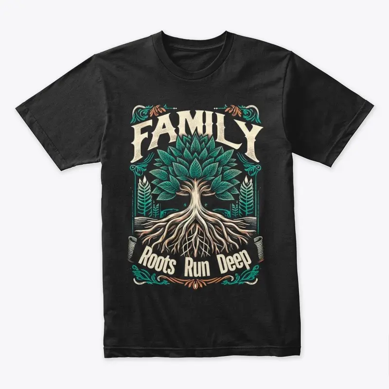 Tree with Deep Roots (T-shirt)