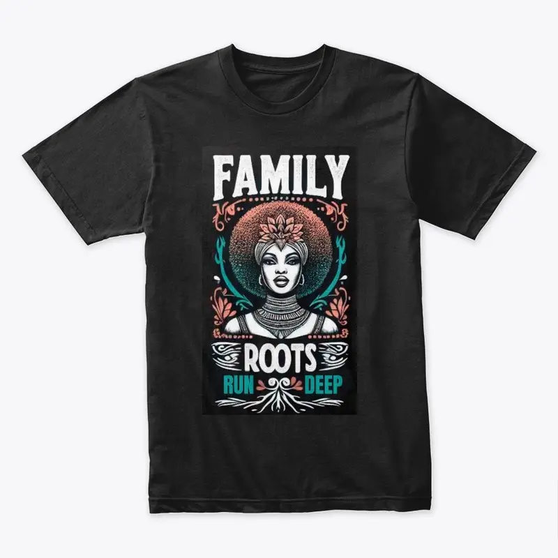 Family Roots Run Deep - African T-Shirt